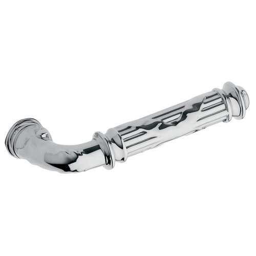 Pair 5122 Lever Less Rose Bright Chrome Finish