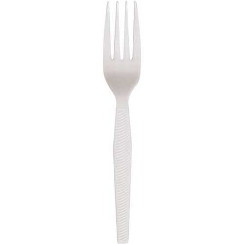 Primesource Building Products 75002482 Medium Weight White Polypropylene Fork Wrapped