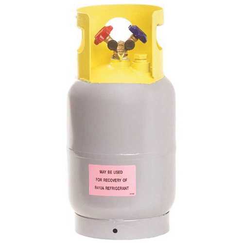 Flame King YSNR301 30 lbs. Capacity Refrigerant Recovery Cylinder Tank