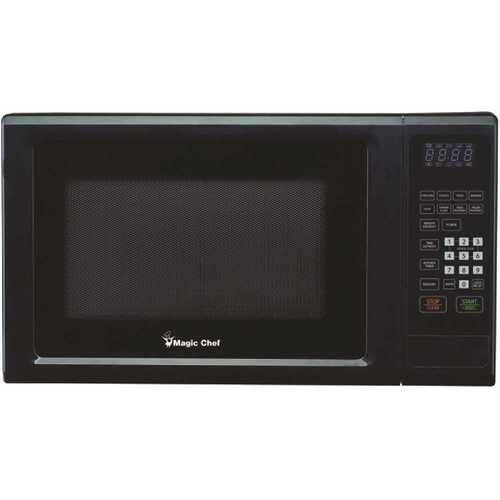 1.1 cu. ft. Countertop Microwave in Black