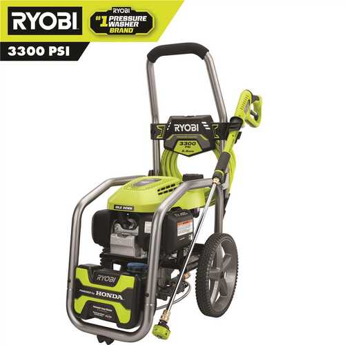 RYOBI RY803325 DO NOT SELL 3300 PSI 2.5 GPM Cold Water Gas Pressure Washer with Honda GCV200 Engine