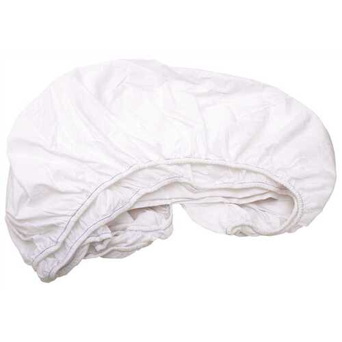 GANESH MILLS T18788012 78 in. x 80 in. x 12 in. White King Fitted Sheets