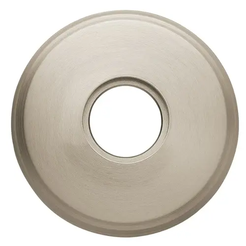 2-5/8" Privacy Rose Lifetime Satin Nickel Finish Pair