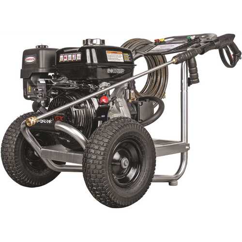 Simpson IS61028 Industrial Series 4400 psi 4.0 GPM Cold Water Pressure Washer with HONDA GX390 Engine (49-State)