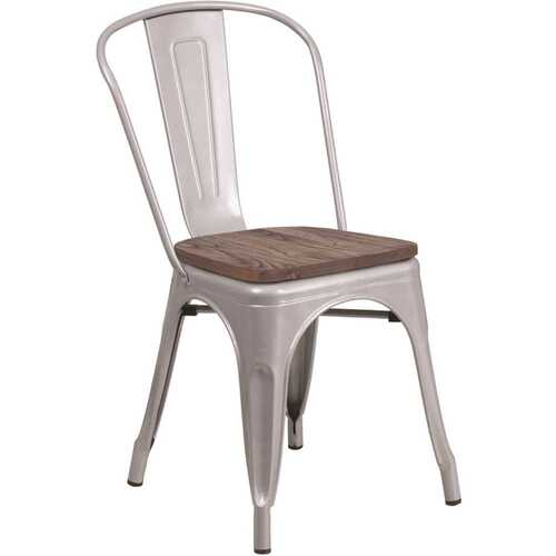 Silver Side Chair