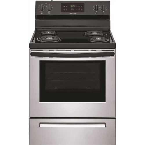 Frigidaire FFEF3016VS 30 in. 5.3 cu. ft. Electric Range with Self Clean in Stainless Steel