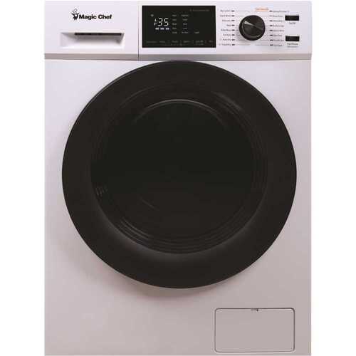 Magic Chef MCSCWD27W5 23.4 in. 2.7 cu. ft. White All in One Ventless and Washer Dryer Combo