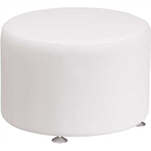 Melrose White Ottoman