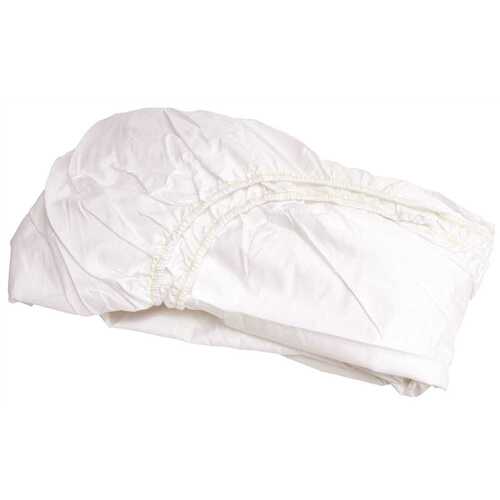 T250 King Fitted Sheets, 78 in. x 80 in. x 15 in. White - pack of 12