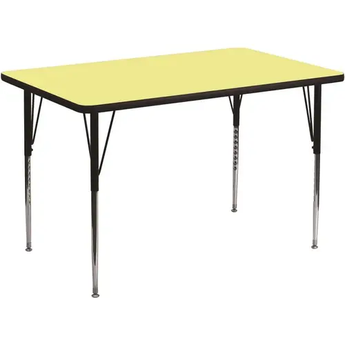 Yellow Activity Table