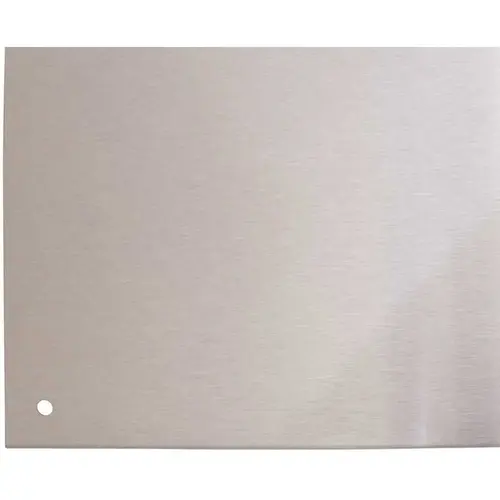 24 in. x 30 in. Panel Splash Guard in Faux Stainless Steel