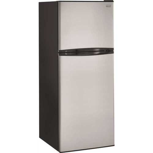 Haier HA10TG21SS 9.8 cu. ft. Top Freezer Refrigerator in Stainless Steel