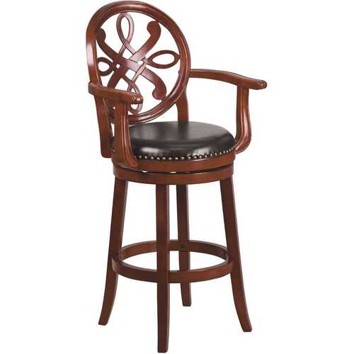 30.5 in. Cherry Bar Stool Color/Finish Family