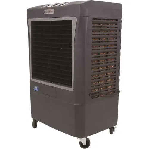 Hessaire MC37V-B 3,100 CFM 3-Speed Portable Evaporative Cooler (Swamp Cooler) for 950 sq. ft Gray