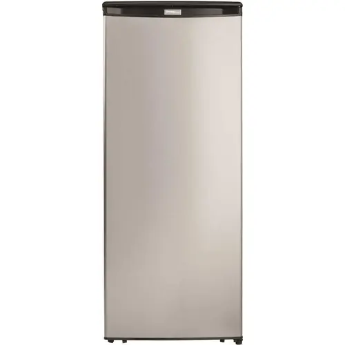 Designer Garage ready 8.5 cu. ft. Manual Defrost Upright Freezer in Stainless Steel