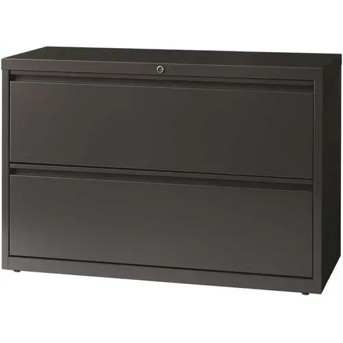 42 in. W x 28 in. H x 19 in. D 5 Shelves Steel Janitorial Freestanding Cabinet in Charcoal