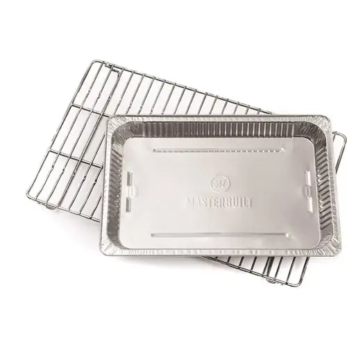 Notched Rack and Disposable Pan