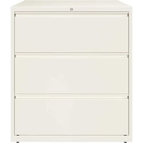 36 in. W White 3-Drawer Lateral File Cabinet