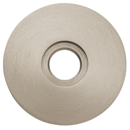 Single 2-5/8" Privacy Rose Lifetime Satin Nickel Finish