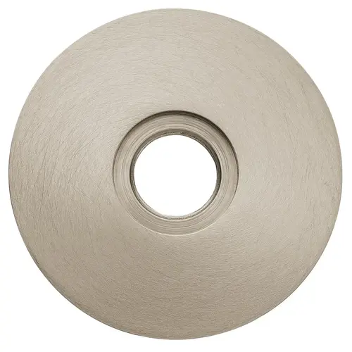 Estate Solid Brass Rosette Satin Nickel