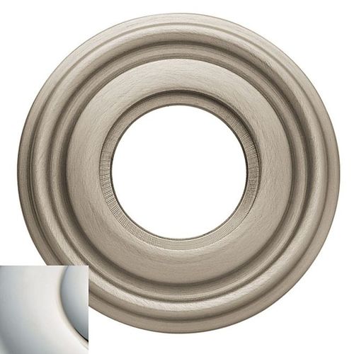 Single 2" Grooved Privacy Rose Lifetime Bright Nickel Finish