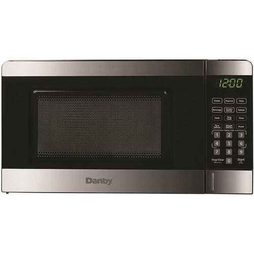 Danby Products DBMW0720ASD 0.7 Cu. Ft. Stainless Steel Microwave With Convenience Cooking Controls