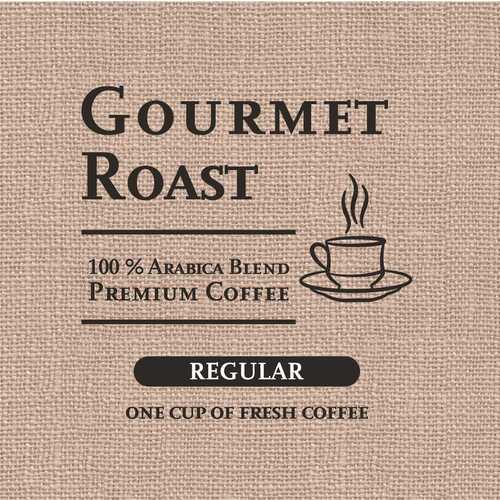 Regular Individually Wrapped Single-Cup Filter Pod Gourmet Roast Coffee