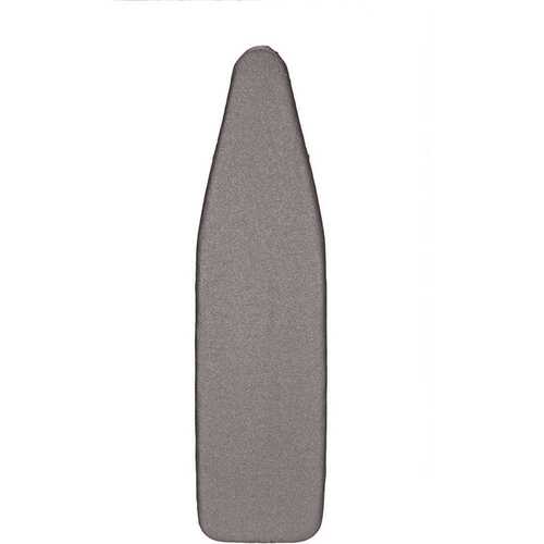 Hospitality 1 Source CEFB21 Bungee Style Full Size Replacement Ironing Board Pad and Cover in Charcoal