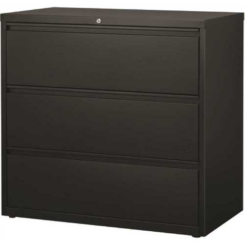 Hirsh Industries 17646 42 in. W Charcoal 3-Drawer Lateral File Cabinet