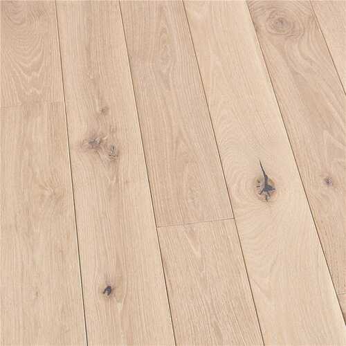 Malibu Wide Plank HDMCSS822SF Pelican Hill French Oak 3/4 in. T x 5 in. W Water Resistant Wire Brushed Solid Hardwood Flooring (22.6 sq. ft./case) - pack of 9