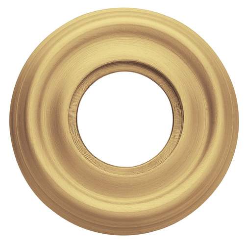 2" Privacy Rose Vintage Brass Finish Pair