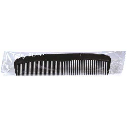 Individually Wrapped Comb in Black