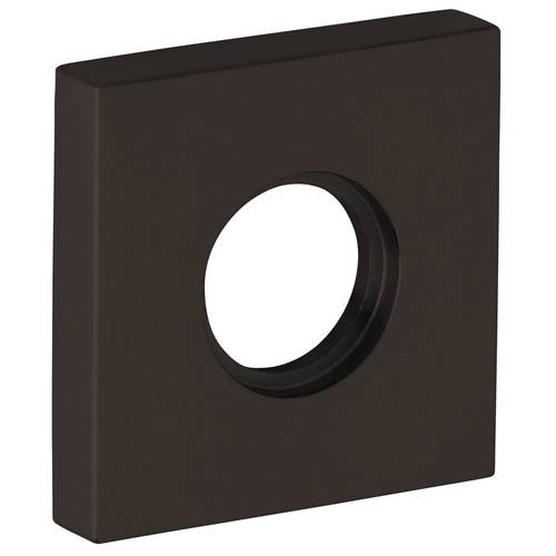 2" Square Privacy Rose Oil Rubbed Bronze Finish Pair