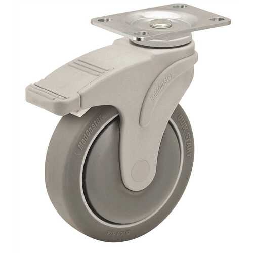 MEDCASTER NG-05QDP125-DL-TP01 NEXT GENERATION CASTER, NYLON, 5 IN., DIRECTION LOCK, 300 LBS CAPACITY