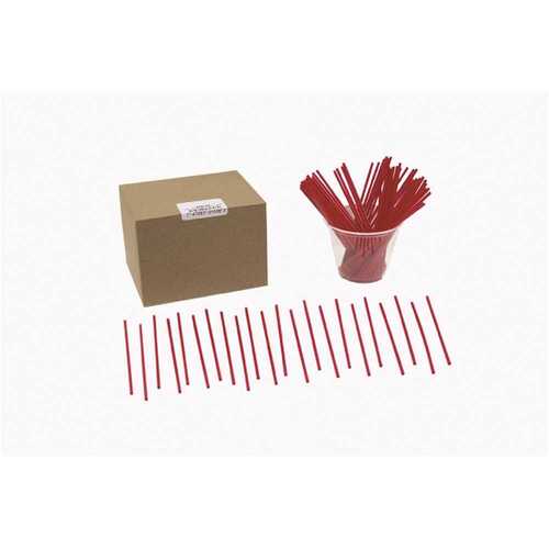 Cell-O-Core BS805RED 5.5 in. Red Stirrer (10,000-per case)