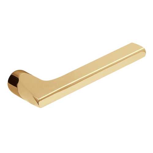 Pair 5162 Lever Less Rose Unlacquered Brass Finish