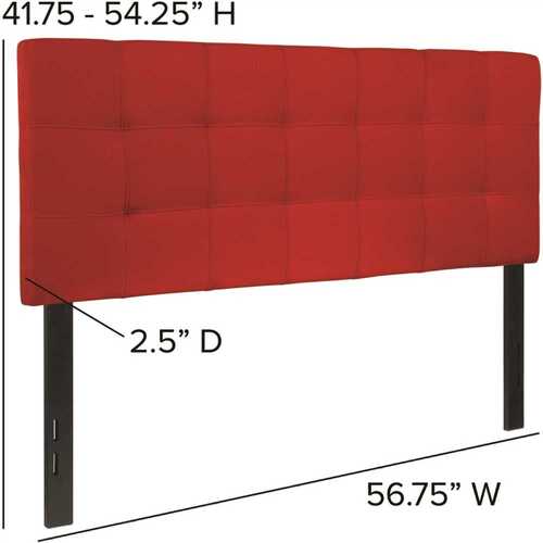 Carnegy Avenue CGA-HG-215596-RE-HD Full Red Headboard