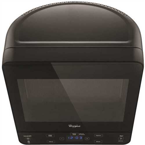 0.5 cu. ft. Countertop Microwave in Black