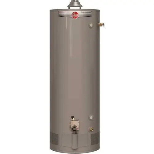 48 gal. 60,000 BTU Pro Classic Tall Atmospheric Residential Natural Gas Water Heater, Side T&P Relief Valve Gray