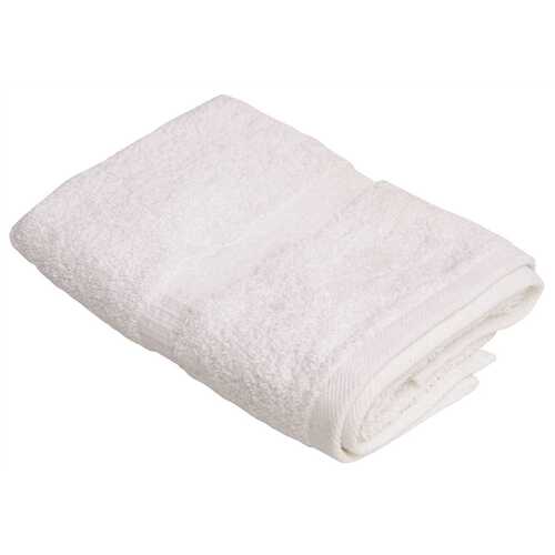 OXFORD BELLEZZA RIBBED COLLECTION WASH CLOTH, 13 X 13 IN., WHITE - pack of 300