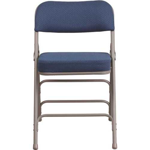 Flash Furniture CGA-AW-167340-NA-HD Navy Metal Folding Chair