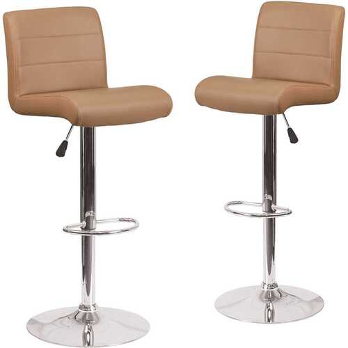 34.5 in. Cappuccino Bar stool Color/Finish Family