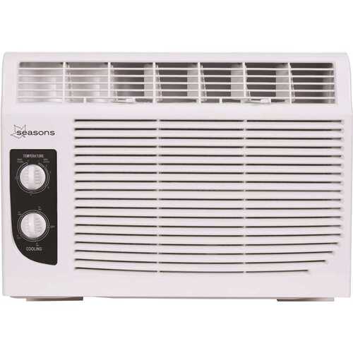 Seasons SW05M1 5,000 BTU 115-Volt Window Air Conditioner Cool Only in White