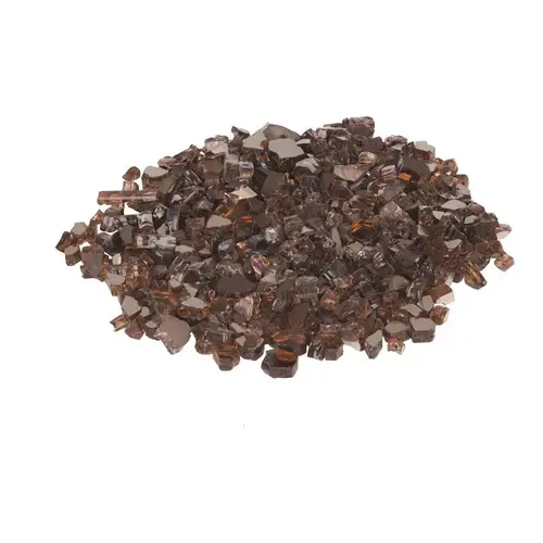 Fire Sense 62363 Burnt Bronze Reflective Fire Glass