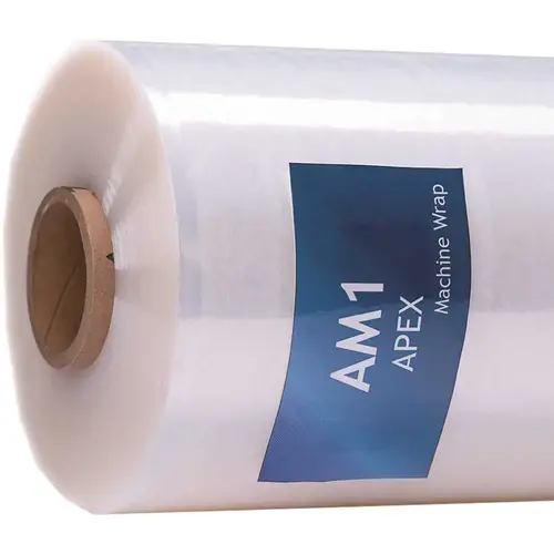 Inteplast Group 9000 ft. 43-Gauge AM1 Machine Stretch Film Clear Per Roll