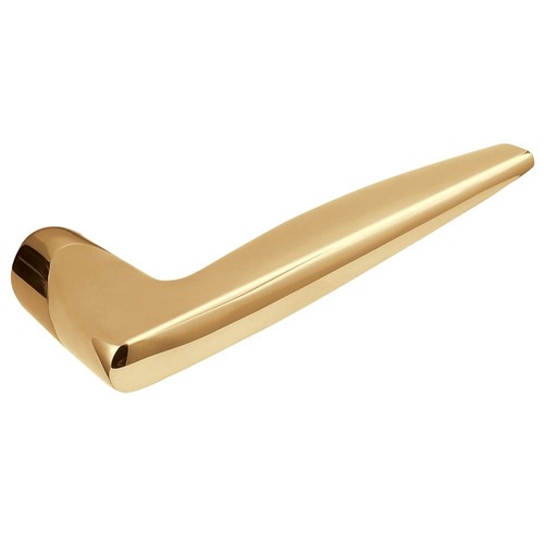 Pair 5166 Lever Less Rose Lifetime Brass Finish