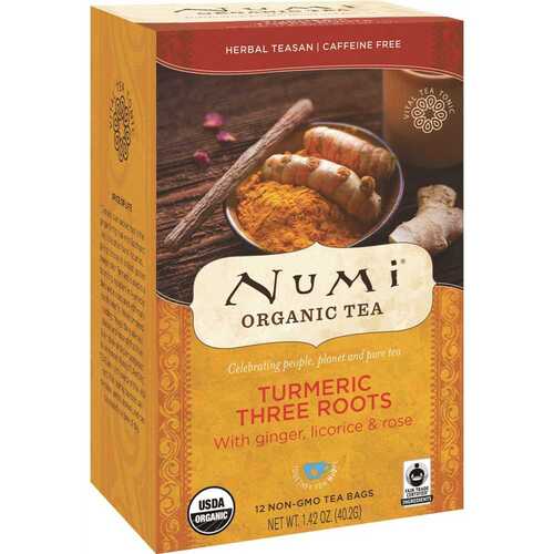 Numi, LLC NUM10550 Turmeric Organic Tea
