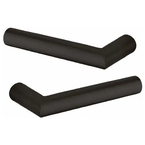 Pair 5173 Lever Less Rose Oil Rubbed Bronze Finish