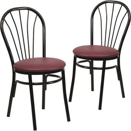 Burgundy Restaurant Chairs