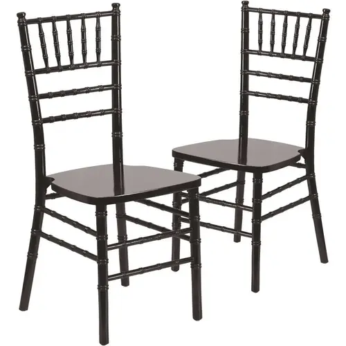 Black Wood Chiavari Chairs